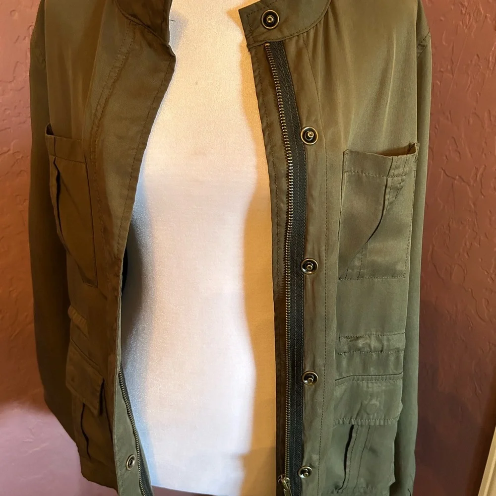 Sanctuary Olive Utility Jacket - Picture 4 of 5